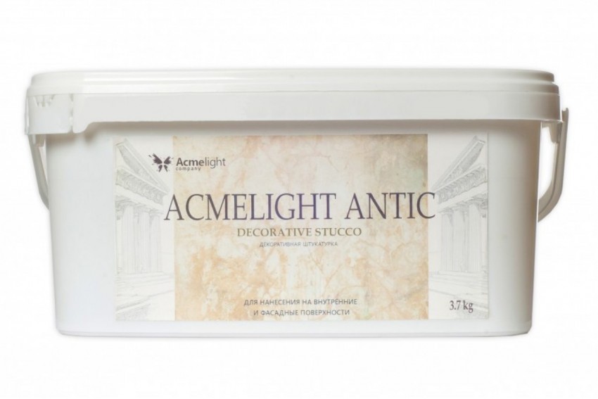Tynk dekoracyjny Acmelight Antic pojemność 3,7 kg